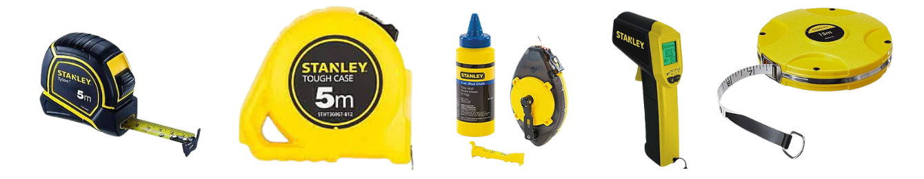Measuring, Fastening, Layout Tools