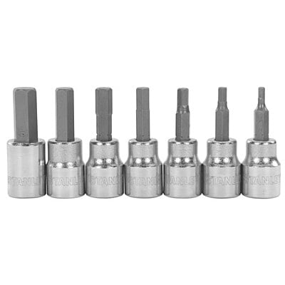 3/8'' Allen Bit Socket With Adapter 4,5,6,7,8mm