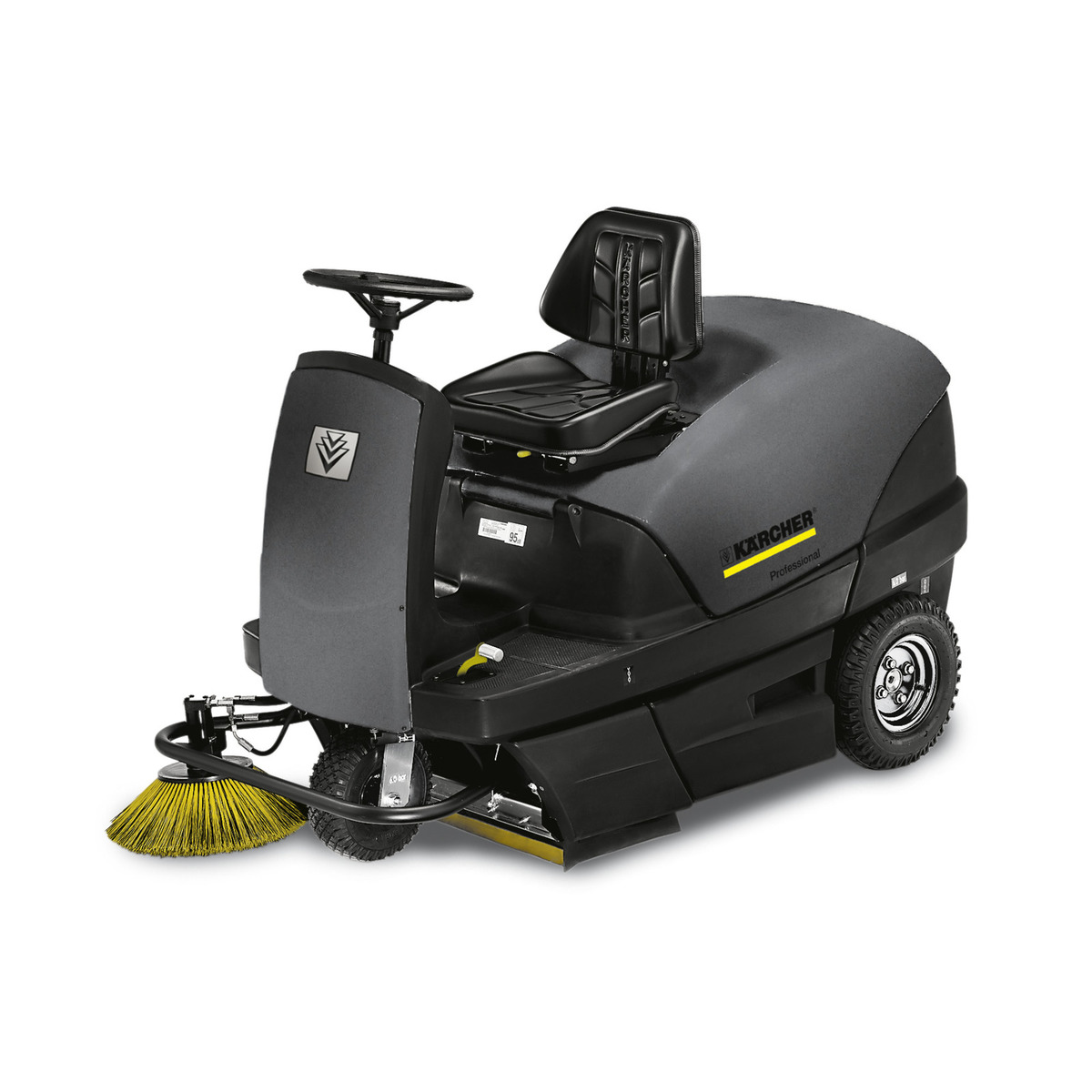 Karcher KM 100/100 R G Petrol Engine Powered Ride-on Vacuum Sweeper
